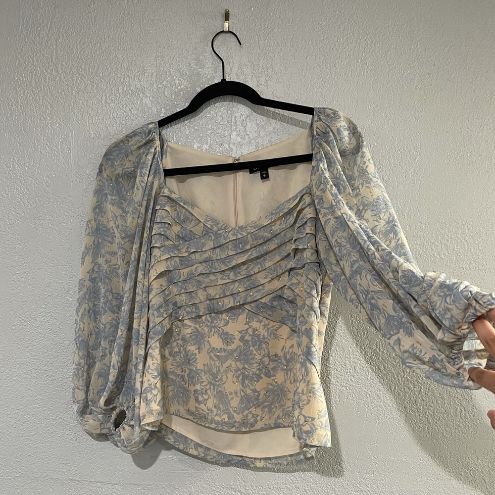 Balloon Sleeve Blouse